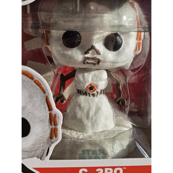 Funko Pop! C-3PO Christmas Bobble Head Figure #559 - Picture 7 of 8